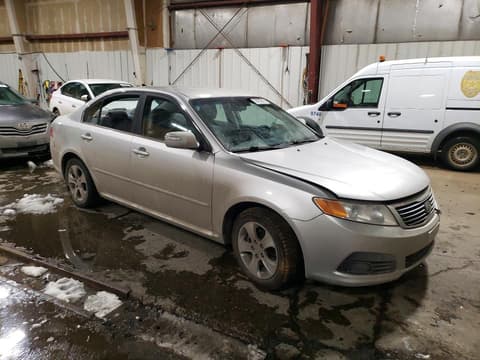 2009 Kia Optima, VIN KNAGE228X95357987. Photo 4 of 6 from Copart auction. OpenDataCar US salvage catalog.