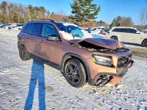 2024 Mercedes-benz GLB-Class, VIN W1N4M4HB5RW355705. Фото 4 з 6 з аукціону Copart. Каталог авто зі США OpenDataCar.