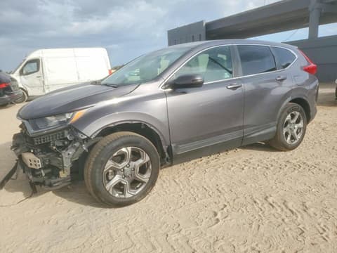 2018 Honda CR-V, VIN 2HKRW2H55JH671816. Фото 1 з 6 з аукціону Copart. Каталог авто зі США OpenDataCar.