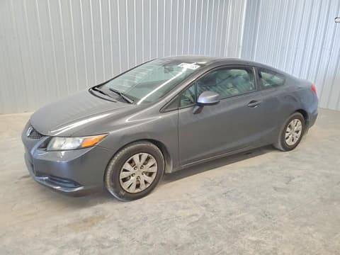 2012 Honda Civic, VIN 2HGFG3B58CH557580. Фото 1 з 6 з аукціону Copart. Каталог авто зі США OpenDataCar.