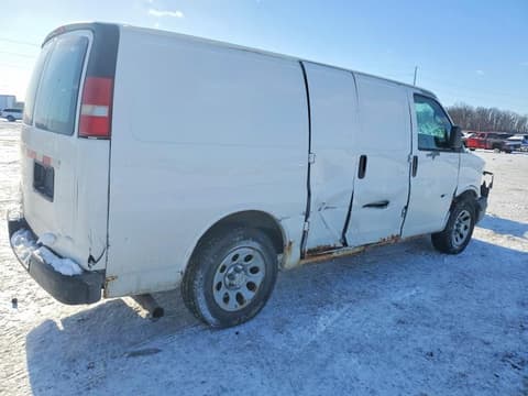 2012 Chevrolet Express 1500, VIN 1GCSGAFXXC1105142. Фото 3 з 6 з аукціону Copart. Каталог авто зі США OpenDataCar.