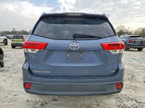 2017 Toyota Highlander, VIN 5TDZZRFH6HS227118. Фото 6 з 6 з аукціону Copart. Каталог авто зі США OpenDataCar.