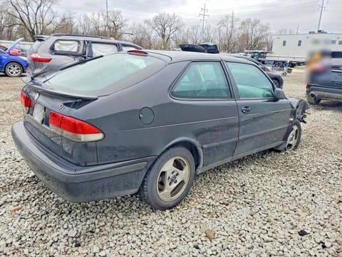 1999 Saab 9-3, VIN YS3DD35N2X2005588. Фото 3 з 6 з аукціону Copart. Каталог авто зі США OpenDataCar.