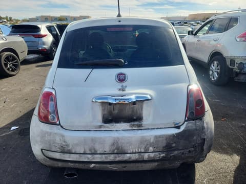 2015 Fiat 500, VIN 3C3CFFARXFT625257. Фото 6 з 6 з аукціону Copart. Каталог авто зі США OpenDataCar.