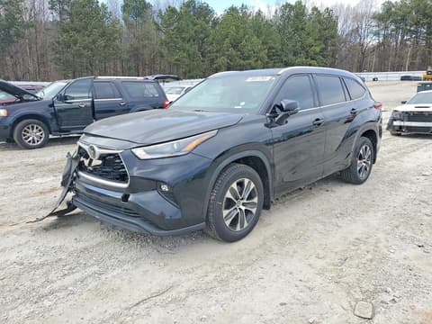 2021 Toyota Highlander, VIN 5TDGZRBH6MS087014. Фото 1 з 6 з аукціону Copart. Каталог авто зі США OpenDataCar.