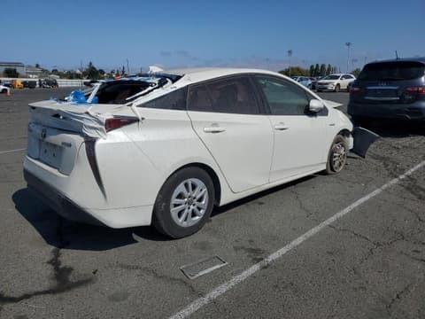 2017 Toyota Prius, VIN JTDKBRFU9H3054215. Photo 3 of 6 from Copart auction. OpenDataCar US salvage catalog.