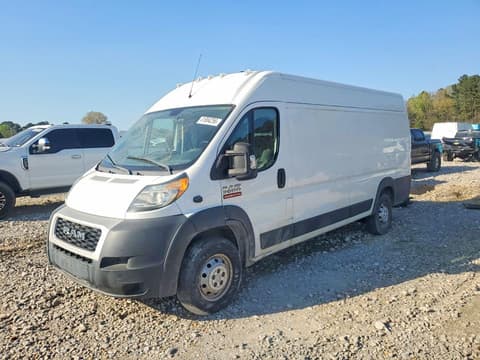 2020 Ram ProMaster 3500, VIN 3C6URVJG3LE101097. Фото 1 з 6 з аукціону Copart. Каталог авто зі США OpenDataCar.