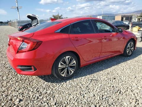 2017 Honda Civic, VIN 2HGFC1F38HH641818. Фото 3 з 6 з аукціону Copart. Каталог авто зі США OpenDataCar.