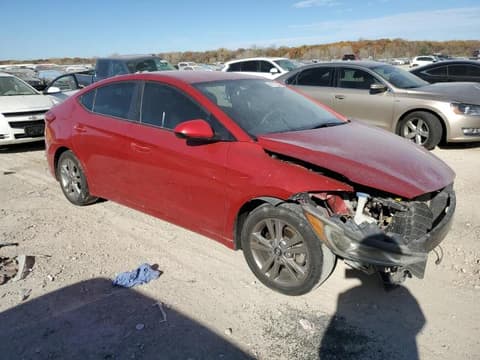 2017 Hyundai Elantra, VIN KMHD84LF0HU172322. Фото 4 з 6 з аукціону Copart. Каталог авто зі США OpenDataCar.