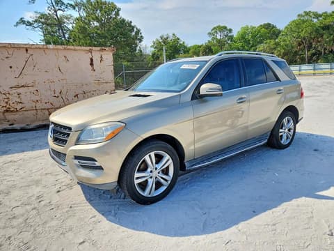 2013 Mercedes-benz ML-Class, VIN 4JGDA5JB5DA187100. Zdjęcie 1 z 6 z aukcji Copart. Katalog aut z USA OpenDataCar.