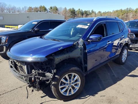 2017 Nissan Rogue, VIN 5N1AT2MV4HC872832. Фото 1 з 6 з аукціону Copart. Каталог авто зі США OpenDataCar.