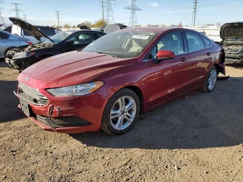 2018 Ford Fusion, VIN 3FA6P0LUXJR208589. Фото 1 з 6 з аукціону Copart. Каталог авто зі США OpenDataCar.
