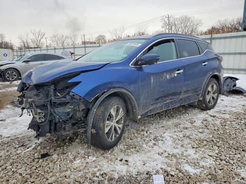 2021 Nissan Murano, VIN 5N1AZ2BS5MC118632. Фото 1 з 6 з аукціону Copart. Каталог авто зі США OpenDataCar.