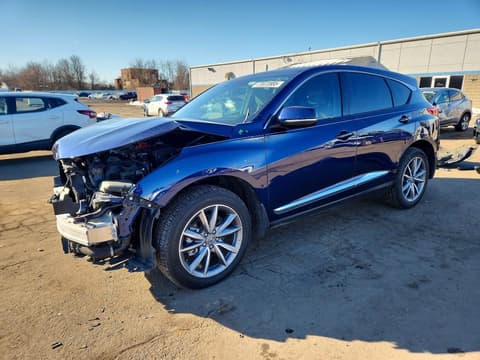 2021 Acura RDX, VIN 5J8TC1H5XML015749. Фото 1 з 6 з аукціону Copart. Каталог авто зі США OpenDataCar.