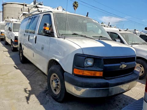 2014 Chevrolet Express 2500, VIN 1GCWGFCB9E1132102. Фото 4 з 6 з аукціону Copart. Каталог авто зі США OpenDataCar.