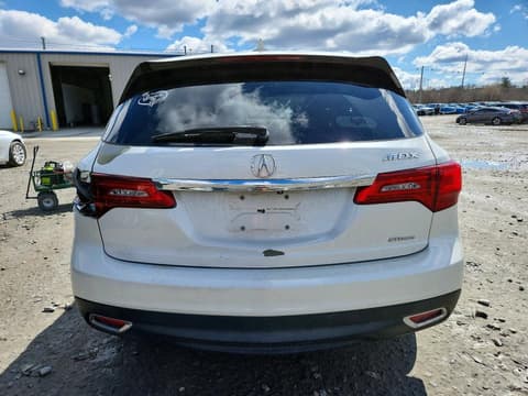 2016 Acura MDX, VIN 5FRYD4H25GB014281. Фото 6 з 6 з аукціону Copart. Каталог авто зі США OpenDataCar.