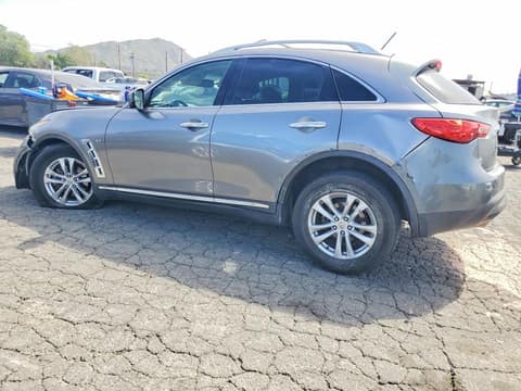 2014 Infiniti QX70, VIN JN8CS1MW7EM411301. Фото 2 из 6 с аукциона Copart. Каталог авто из США OpenDataCar.