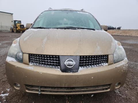 2004 Nissan Quest, VIN 5N1BV28U24N339036. Photo 5 of 6 from Copart auction. OpenDataCar US salvage catalog.