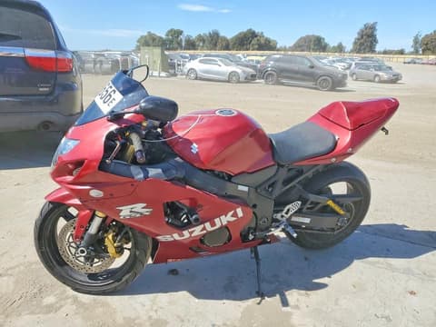 2005 Suzuki GSX-R600, VIN JS1GN7CA952108085. Photo 3 of 6 from Copart auction. OpenDataCar US salvage catalog.