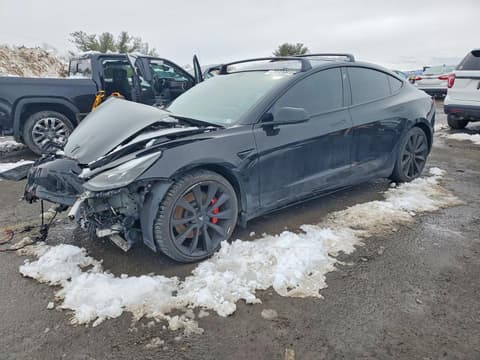 2023 Tesla Model 3, VIN 5YJ3E1EC8PF575451. Фото 1 з 6 з аукціону Copart. Каталог авто зі США OpenDataCar.