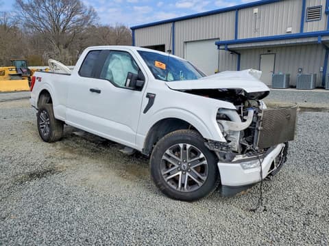 2022 Ford F-150, VIN 1FTFX1E87NFA84767. Фото 4 з 6 з аукціону Copart. Каталог авто зі США OpenDataCar.