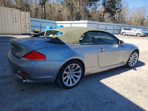2005 Bmw 6 Series, VIN WBAEK73465B327633. Фото 3 из 6 с аукциона Copart. Каталог авто из США OpenDataCar.