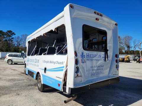 2018 Ford Econoline E350, VIN 1FDEE3FS9JDC27887. Photo 3 of 6 from Copart auction. OpenDataCar US salvage catalog.