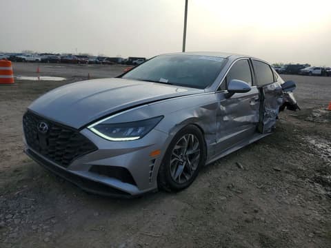2021 Hyundai Sonata, VIN KMHL64JA0MA160093. Фото 1 з 6 з аукціону Copart. Каталог авто зі США OpenDataCar.