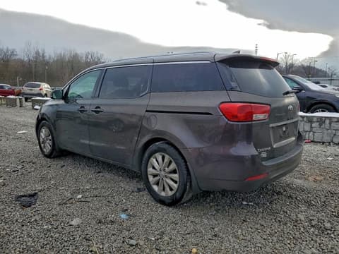 2016 Kia Sedona, VIN KNDMC5C1XG6153826. Фото 2 з 6 з аукціону Copart. Каталог авто зі США OpenDataCar.