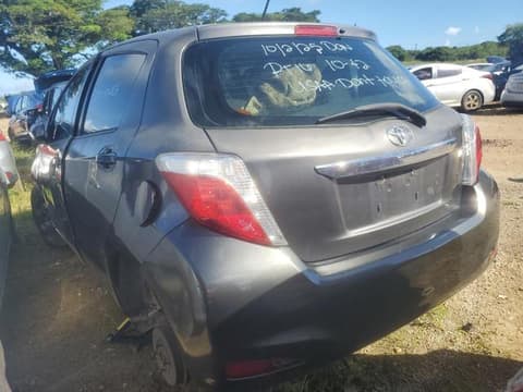 2013 Toyota Yaris, VIN JTDKTUD32DD561939. Фото 2 з 6 з аукціону Copart. Каталог авто зі США OpenDataCar.