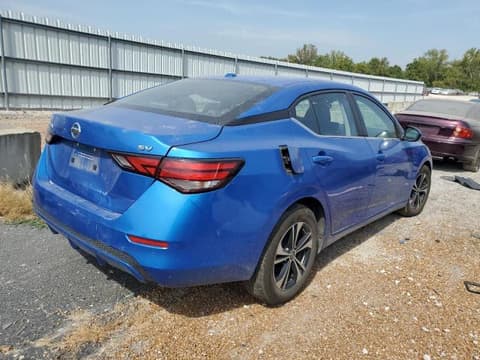 2022 Nissan Sentra, VIN 3N1AB8CV8NY273241. Фото 3 з 6 з аукціону Copart. Каталог авто зі США OpenDataCar.