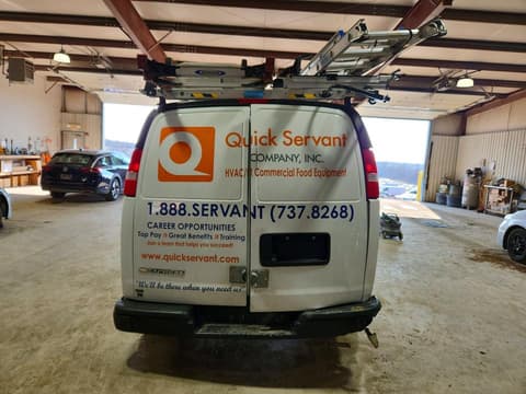 2022 Chevrolet Express 2500, VIN 1GCWGAFPXN1241291. Фото 6 з 6 з аукціону Copart. Каталог авто зі США OpenDataCar.