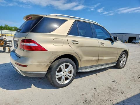 2013 Mercedes-benz ML-Class, VIN 4JGDA5JB5DA187100. Zdjęcie 3 z 6 z aukcji Copart. Katalog aut z USA OpenDataCar.