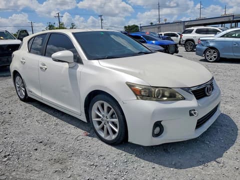 2012 Lexus CT 200h, VIN JTHKD5BH4C2071674. Фото 4 з 6 з аукціону Copart. Каталог авто зі США OpenDataCar.