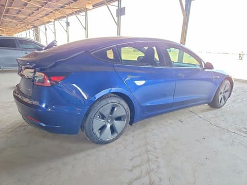 2021 Tesla Model 3, VIN 5YJ3E1EBXMF876841. Фото 3 з 6 з аукціону Copart. Каталог авто зі США OpenDataCar.