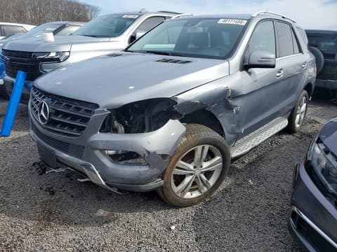 2015 Mercedes-benz ML-Class, VIN 4JGDA5HB9FA541614. Фото 1 з 6 з аукціону Copart. Каталог авто зі США OpenDataCar.