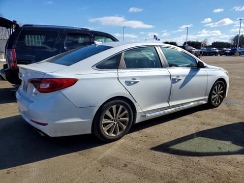 2017 Hyundai Sonata, VIN 5NPE34AF0HH551812. Фото 3 з 6 з аукціону Copart. Каталог авто зі США OpenDataCar.