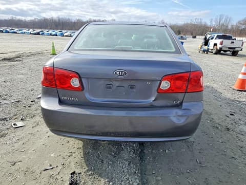 2007 Kia Optima, VIN KNAGE123075099233. Фото 6 з 6 з аукціону Copart. Каталог авто зі США OpenDataCar.