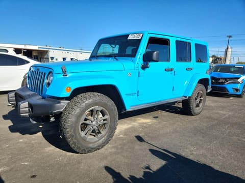 2017 Jeep Wrangler Unlimited, VIN 1C4BJWEG3HL612198. Фото 1 з 6 з аукціону Copart. Каталог авто зі США OpenDataCar.
