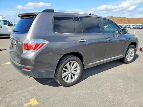 2011 Toyota Highlander Hybrid, VIN JTEDC3EH2B2003266. Фото 3 з 6 з аукціону Copart. Каталог авто зі США OpenDataCar.