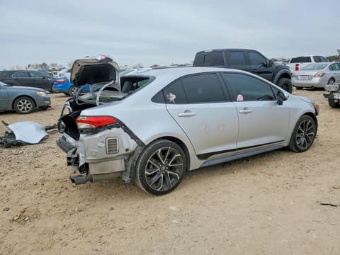 2022 Toyota Corolla, VIN JTDS4MCE8N3509562. Zdjęcie 3 z 6 z aukcji Copart. Katalog aut z USA OpenDataCar.