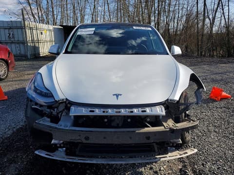 2021 Tesla Model Y, VIN 5YJYGAEE1MF203902. Фото 5 з 6 з аукціону Copart. Каталог авто зі США OpenDataCar.