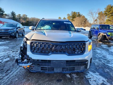 2025 Kia Telluride, VIN 5XYP5DGCXSG601243. Photo 5 of 6 from Copart auction. OpenDataCar US salvage catalog.