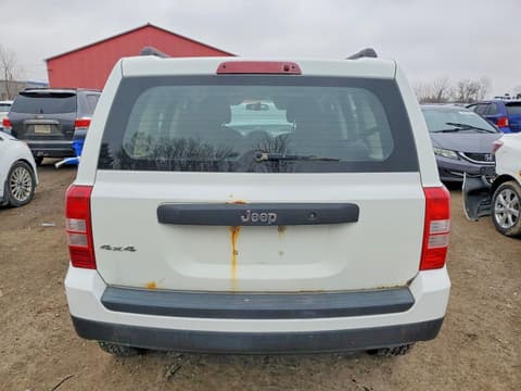 2011 Jeep Patriot, VIN 1J4NF2GB1BD133203. Фото 6 з 6 з аукціону Copart. Каталог авто зі США OpenDataCar.