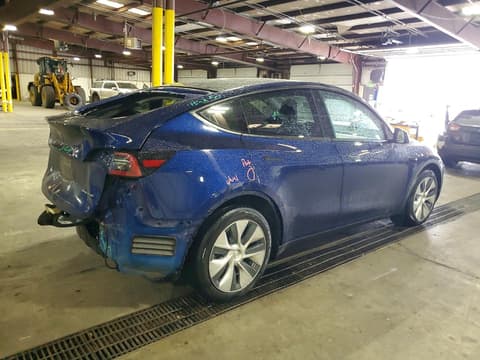 2022 Tesla Model Y, VIN 7SAYGDEE5NF359785. Фото 3 з 6 з аукціону Copart. Каталог авто зі США OpenDataCar.