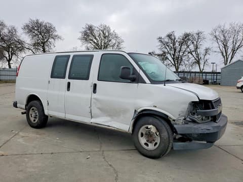 2018 Chevrolet Express 2500, VIN 1GCWGAFP8J1172918. Фото 4 из 6 с аукциона Copart. Каталог авто из США OpenDataCar.