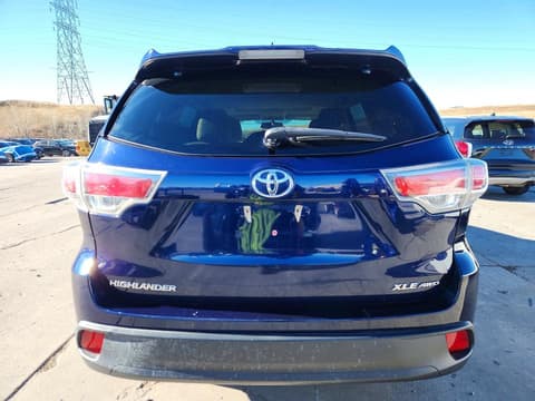 2016 Toyota Highlander, VIN 5TDJKRFH6GS261706. Фото 6 з 6 з аукціону Copart. Каталог авто зі США OpenDataCar.