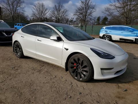 2021 Tesla Model 3, VIN 5YJ3E1EC5MF045207. Фото 4 з 6 з аукціону Copart. Каталог авто зі США OpenDataCar.