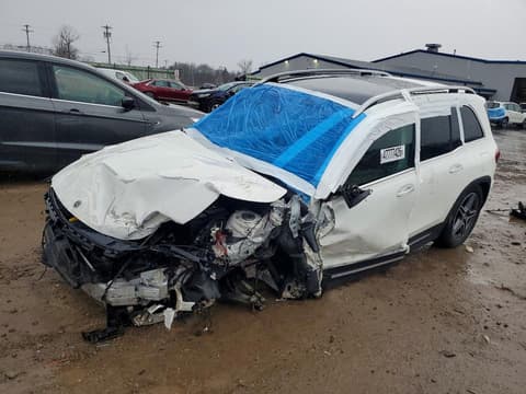 2021 Mercedes-benz GLB-Class, VIN W1N4M4HB4MW097847. Фото 1 з 6 з аукціону Copart. Каталог авто зі США OpenDataCar.
