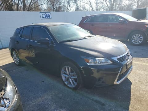 2016 Lexus CT 200h, VIN JTHKD5BH5G2254605. Фото 4 з 6 з аукціону Copart. Каталог авто зі США OpenDataCar.
